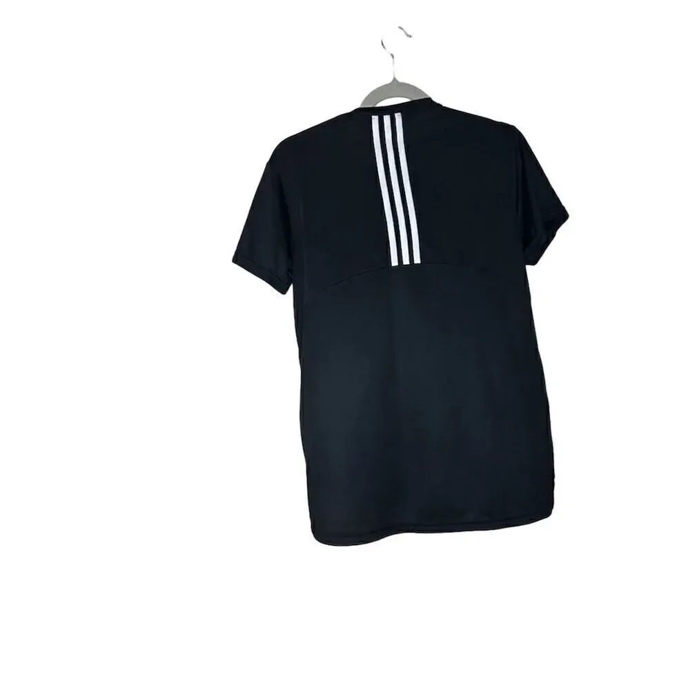 adidas Men's Black Short Sleeve Crew Neck T-Shirt Size M